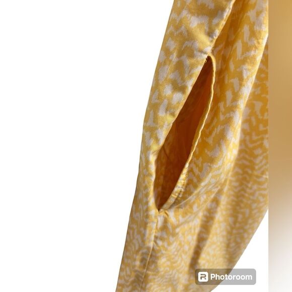 GAP Printed Tie-Front Flutter Sleeve Dress SIZE XXS‎ - Picture 9 of 12